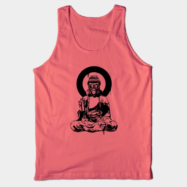 SPRAY BUDDHA Tank Top by ROBZILLA